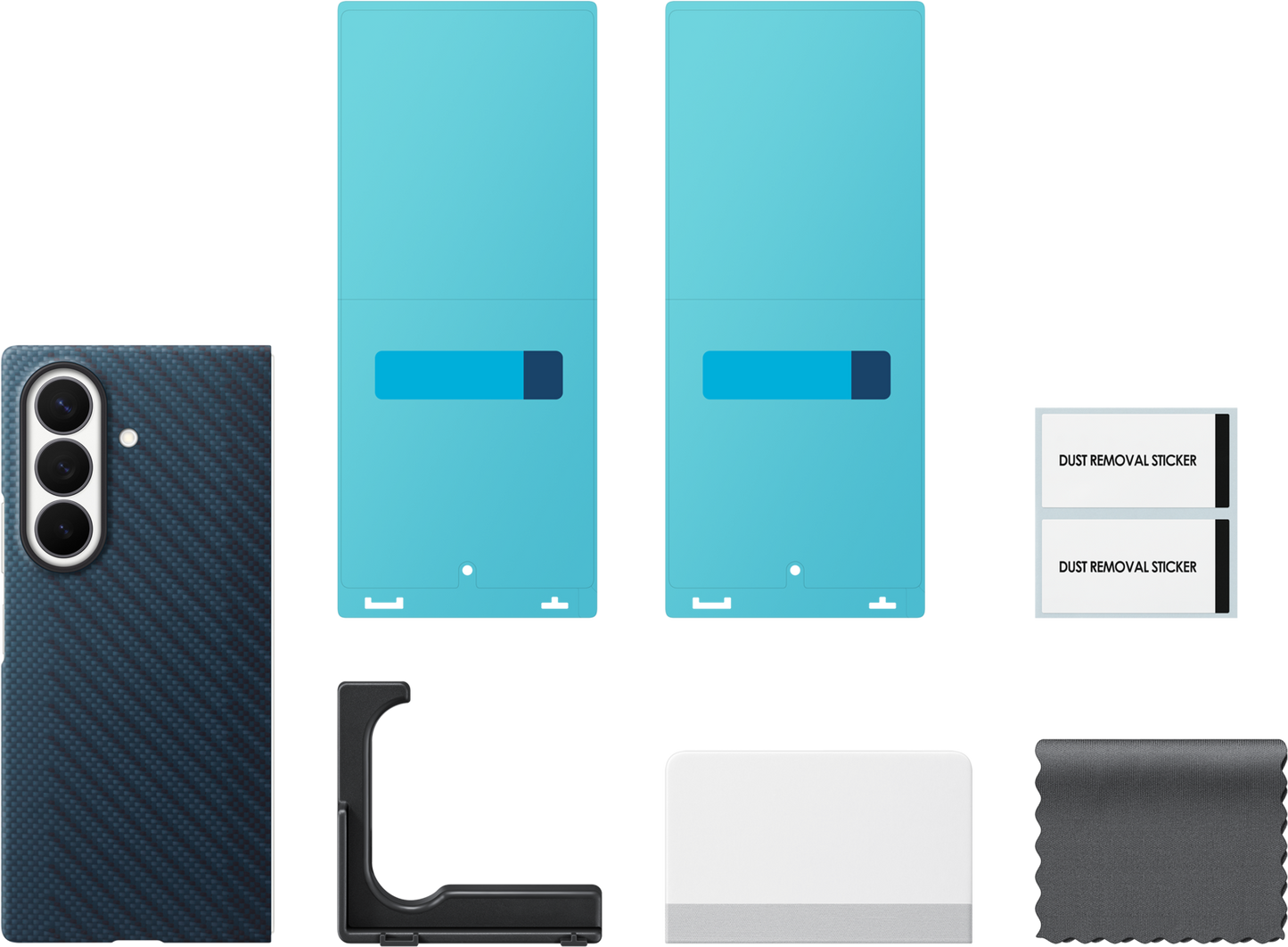 Калъф за Samsung Galaxy Z Fold8 Ultra F976, Carbon Magnet Case, Тъмносин EF-KF976SNEGWW