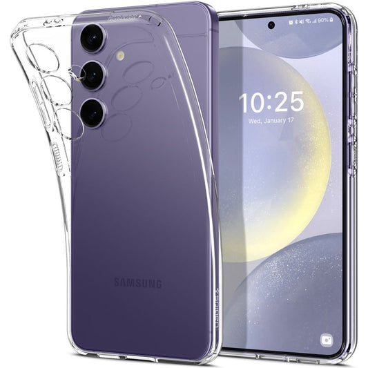 Калъф за Samsung Galaxy S24 S921, Spigen, с течен кристал, прозрачен