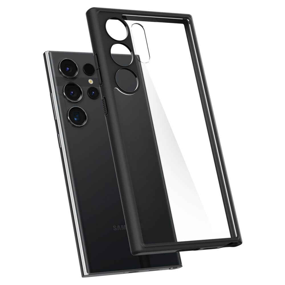 Калъф за Samsung Galaxy S24 Ultra S928, Spigen, Ultra Hybrid, Матово Черен ACS07295