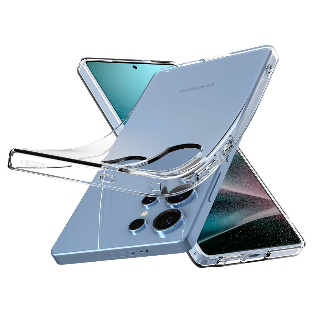 Калъф за Samsung Galaxy S25 Ultra S938, Spigen, Liquid Crystal, Прозрачен ACS08948