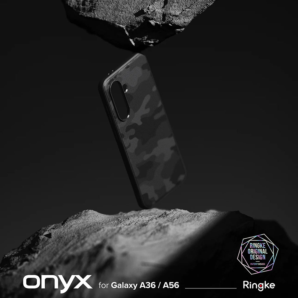 Калъф за Samsung Galaxy A56 A566 / A36 A366, Ringke, Onyx Camo, Черен