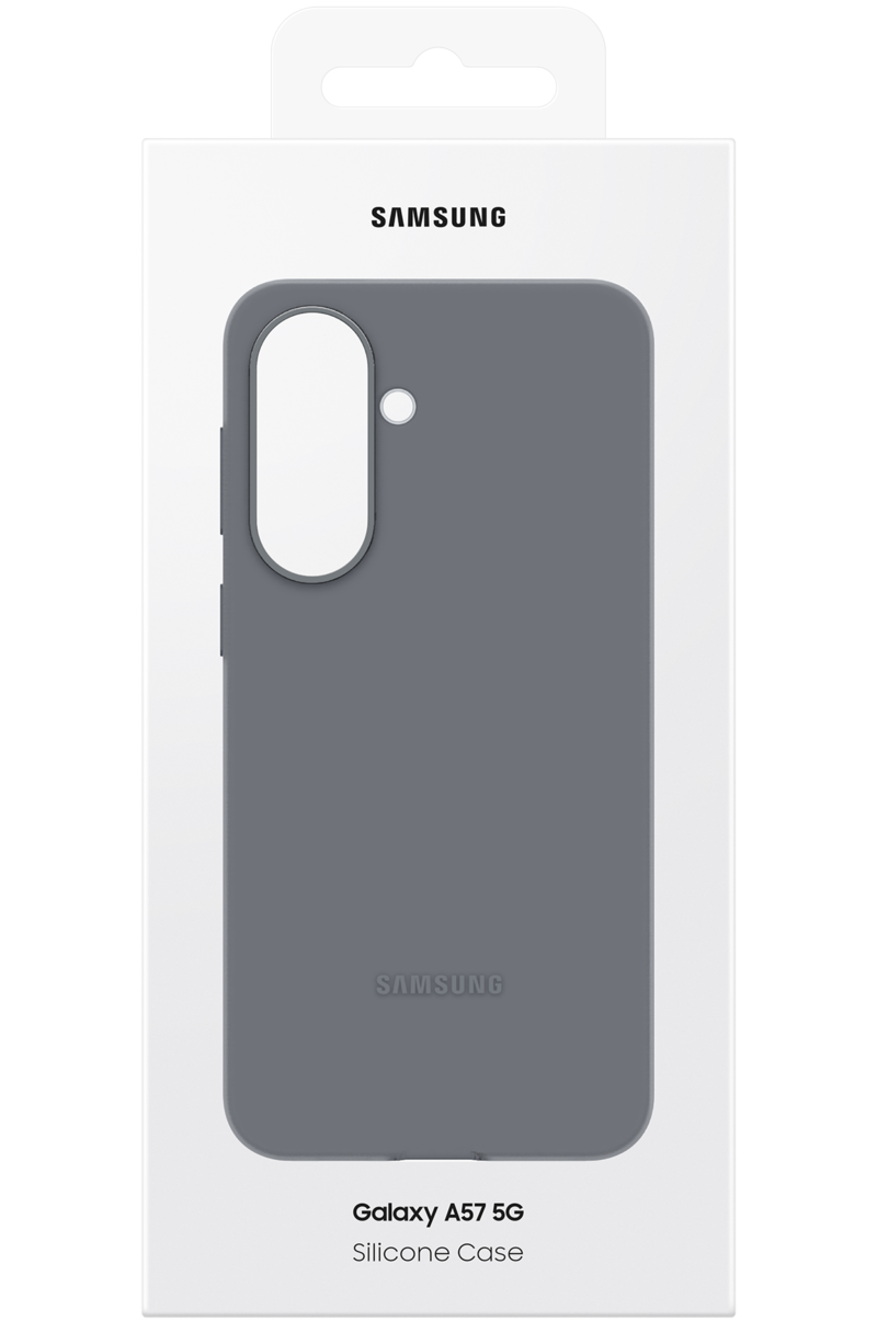 Калъф за Samsung Galaxy A57 5G, Silicone Case, Сив EF-PA576CJEGWW