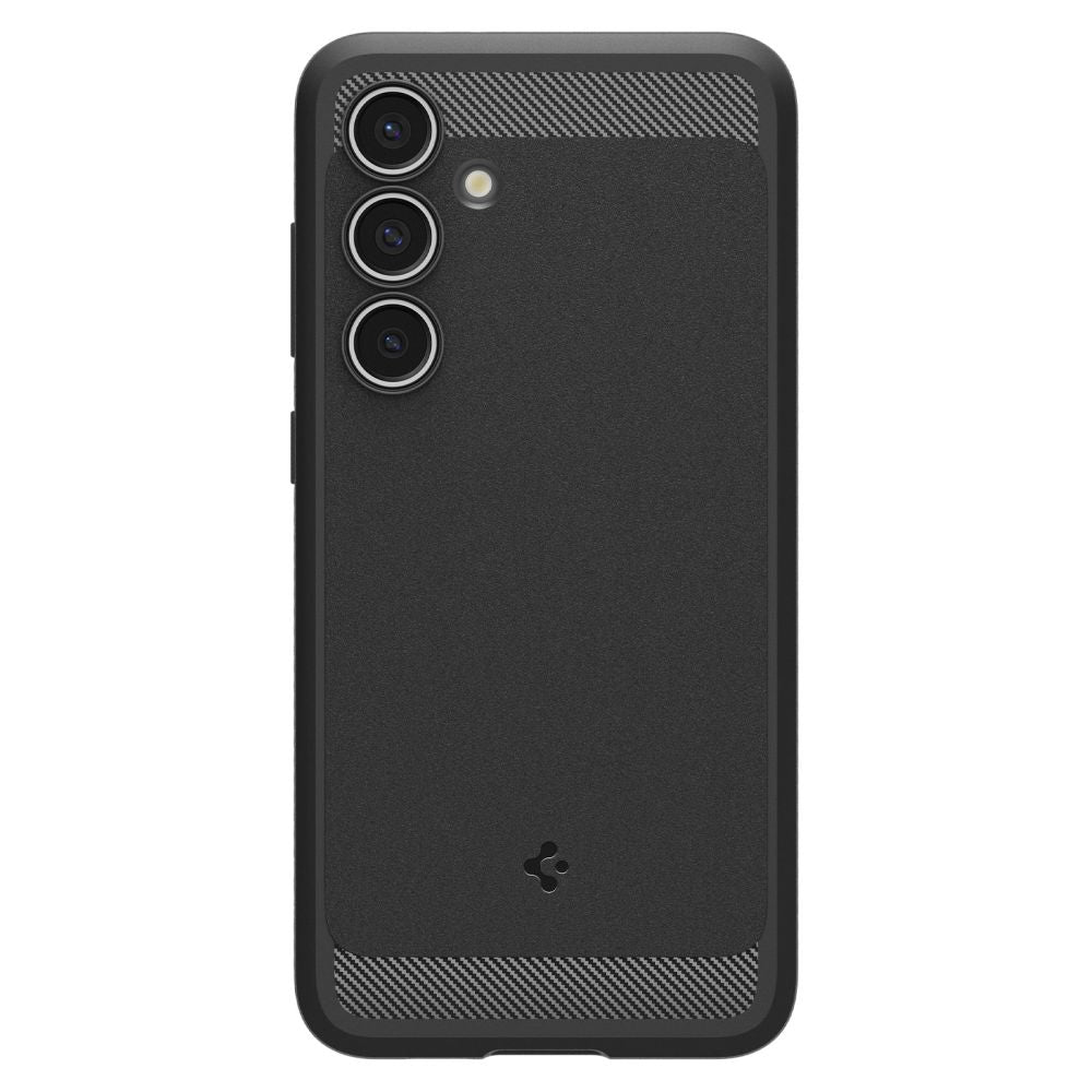 Калъф за Samsung Galaxy S24 FE S721, Spigen, Rugged Armor, Черен ACS08578