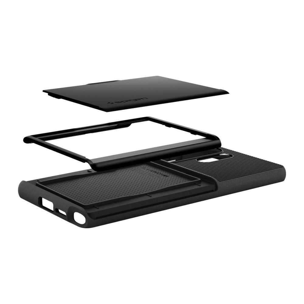 Калъф за Samsung Galaxy S25 Ultra S938, Spigen, Slim Armor CS, Черен ACS08967