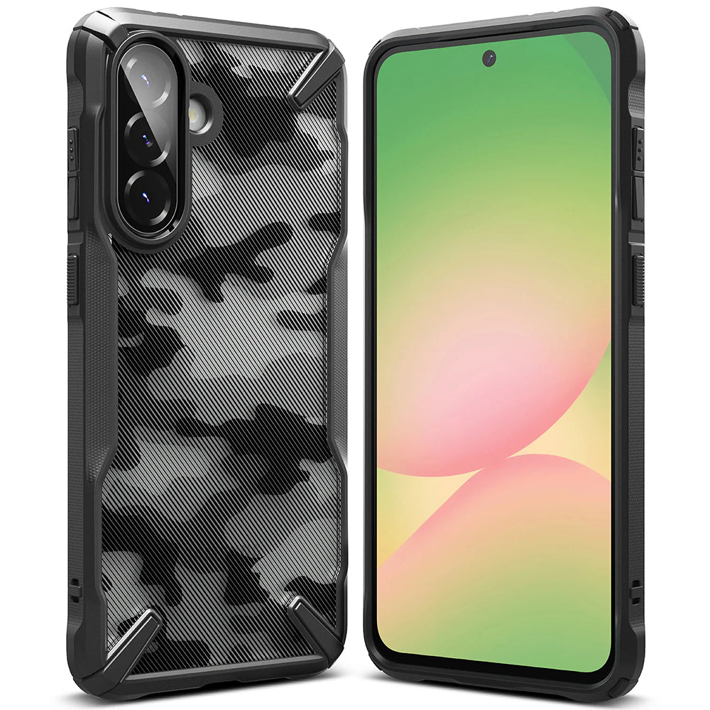 Калъф за Samsung Galaxy A56 A566 / A36 A366, Ringke, Fusion X Camo, Черен