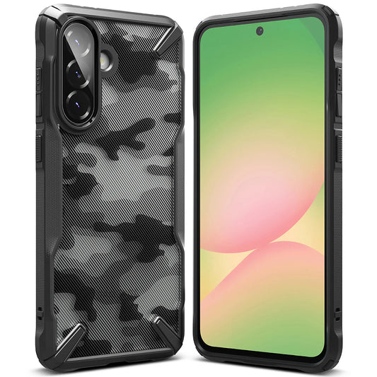 Калъф за Samsung Galaxy A56 A566 / A36 A366, Ringke, Fusion X Camo, Черен