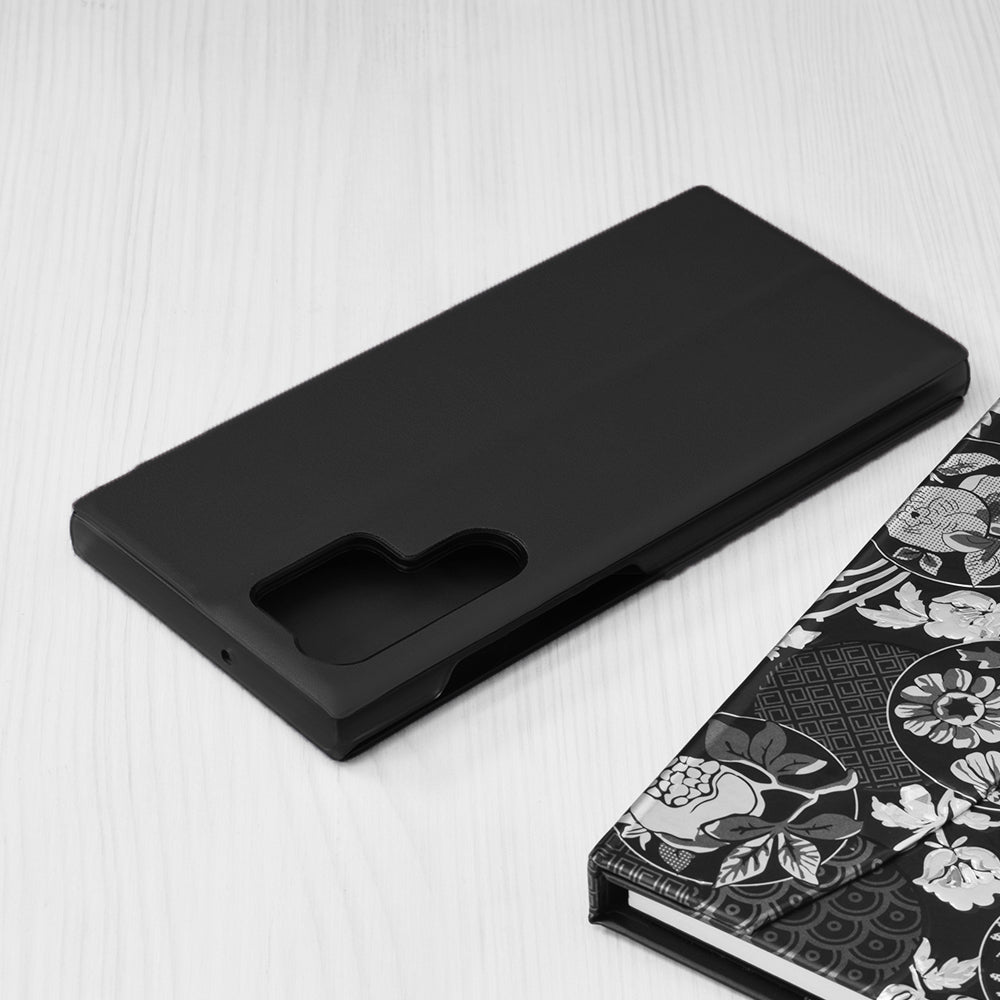Калъф за Samsung Galaxy S22 Ultra 5G S908, Techsuit, eFold, Черен