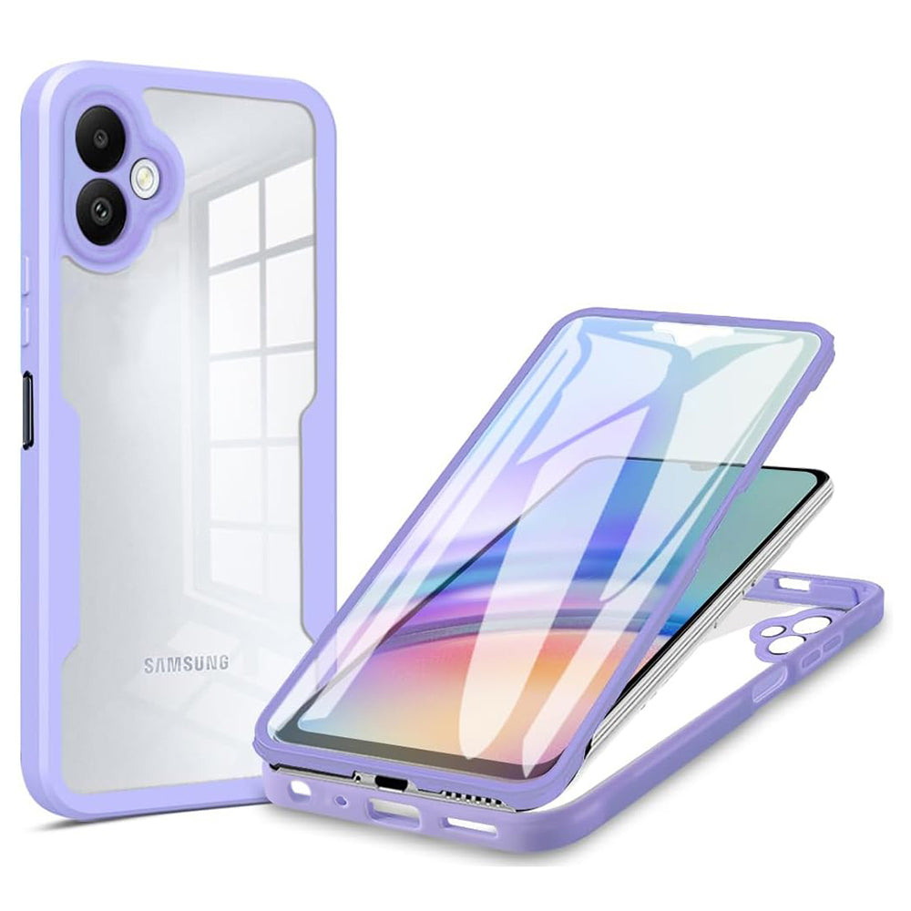 Калъф за Samsung Galaxy A05 A055, Techsuit, ColorVerse 360, Лилав