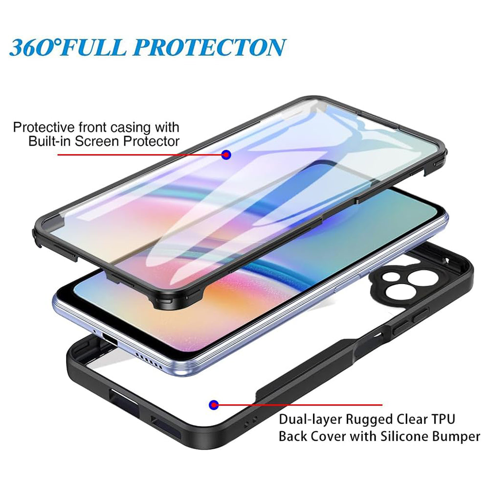 Калъф за Samsung Galaxy A05 A055, Techsuit, ColorVerse 360, Розов