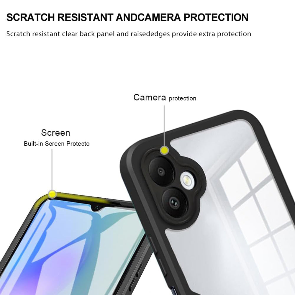 Калъф за Samsung Galaxy A05 A055, Techsuit, ColorVerse 360, Розов