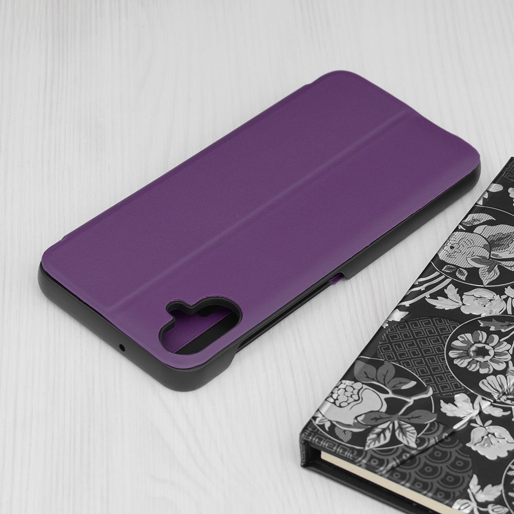 Калъф за Samsung Galaxy A05 A055, Techsuit, eFold, Лилав