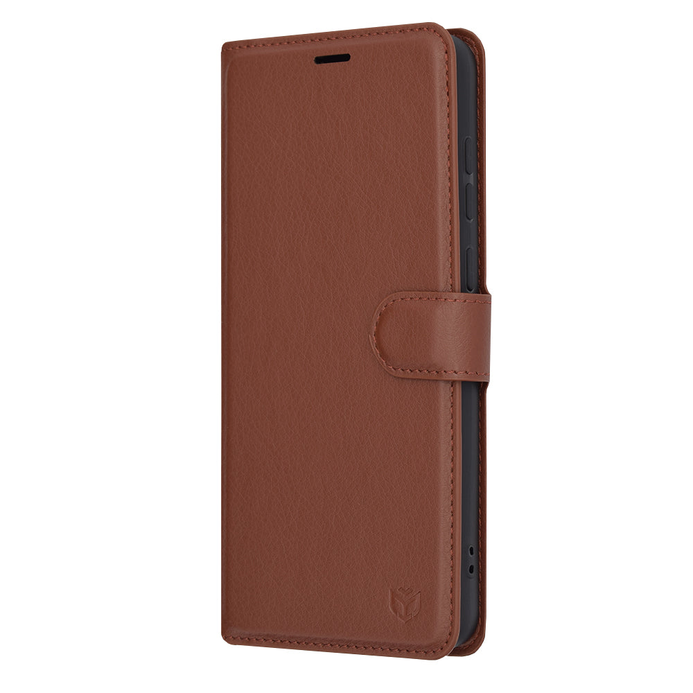 Калъф за Samsung Galaxy A05 A055, Techsuit, Leather Folio, Кафяв