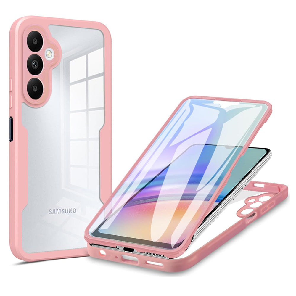Калъф за Samsung Galaxy A05s A057, Techsuit, ColorVerse 360, Розов