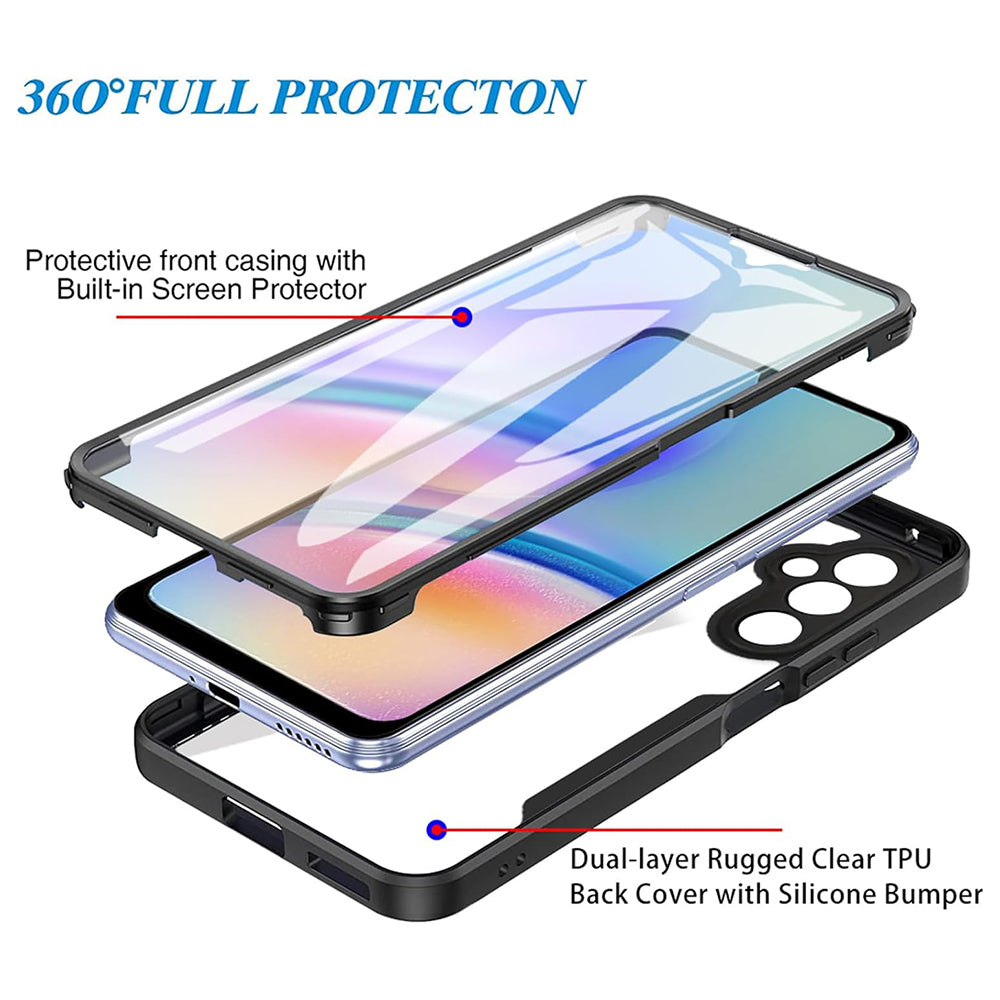 Калъф за Samsung Galaxy A05s A057, Techsuit, ColorVerse 360, Розов
