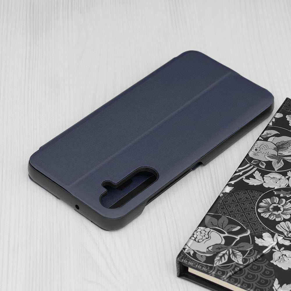 Калъф за Samsung Galaxy A05s A057, Techsuit, eFold, Тъмносин