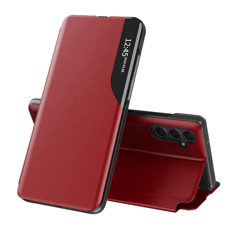 Калъф за Samsung Galaxy A05s A057, Techsuit, eFold, Червен