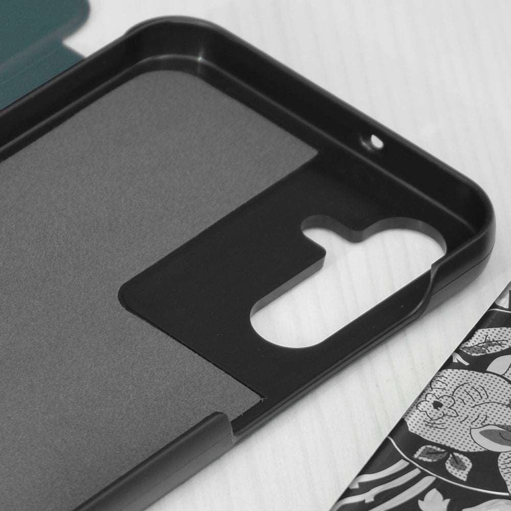 Калъф за Samsung Galaxy A05s A057, Techsuit, eFold, Зелен