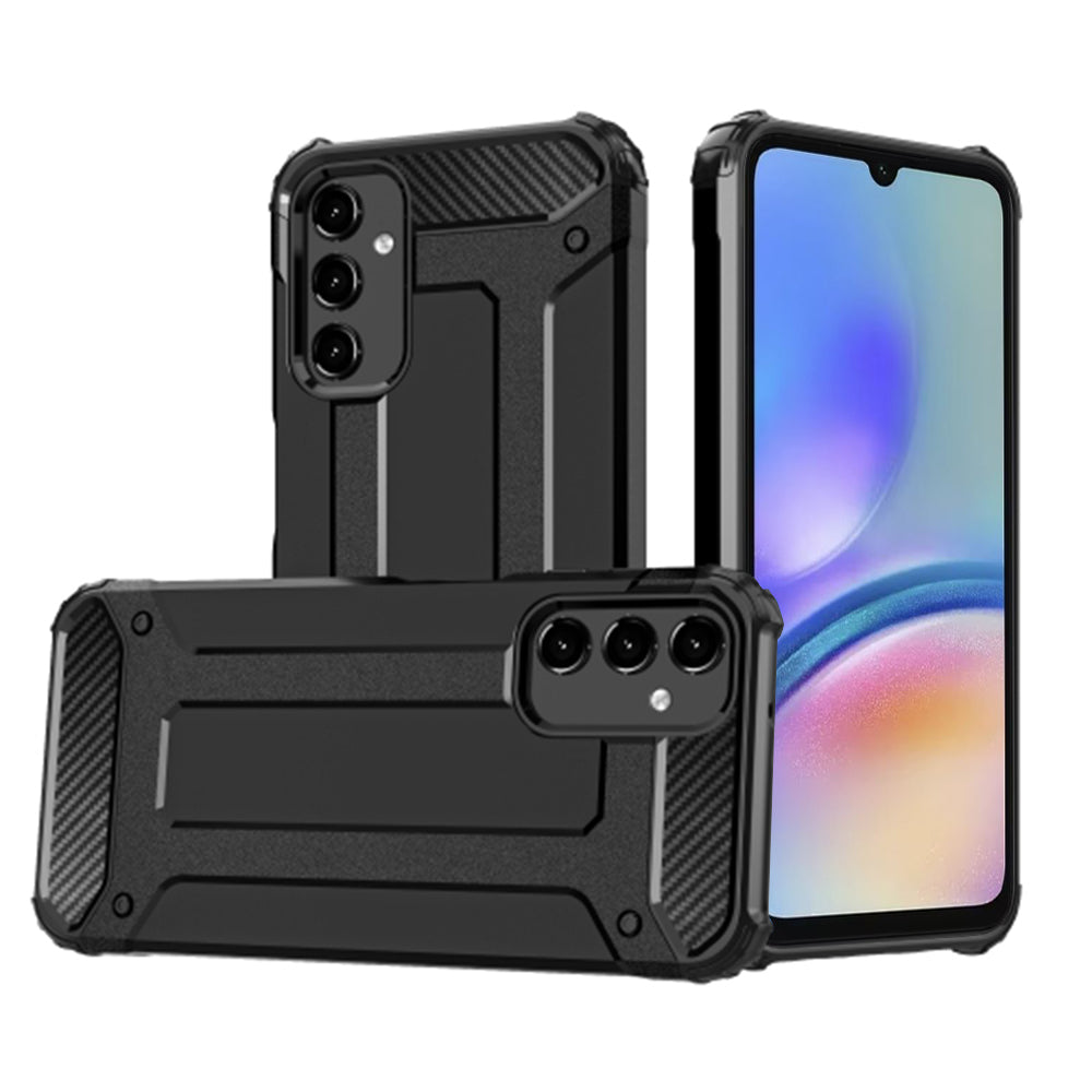Калъф за Samsung Galaxy A05s A057, Techsuit, Hybrid Armor, Черен