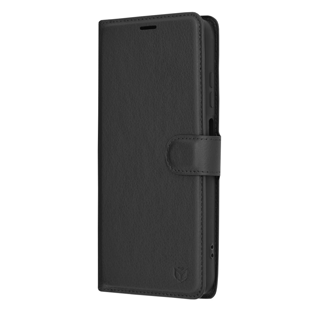 Калъф за Samsung Galaxy A05s A057, Techsuit, Leather Folio, Черен