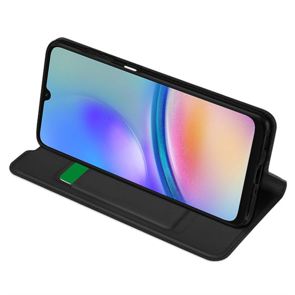 Калъф за Samsung Galaxy A05s A057, Techsuit, Magskin Book, Черен