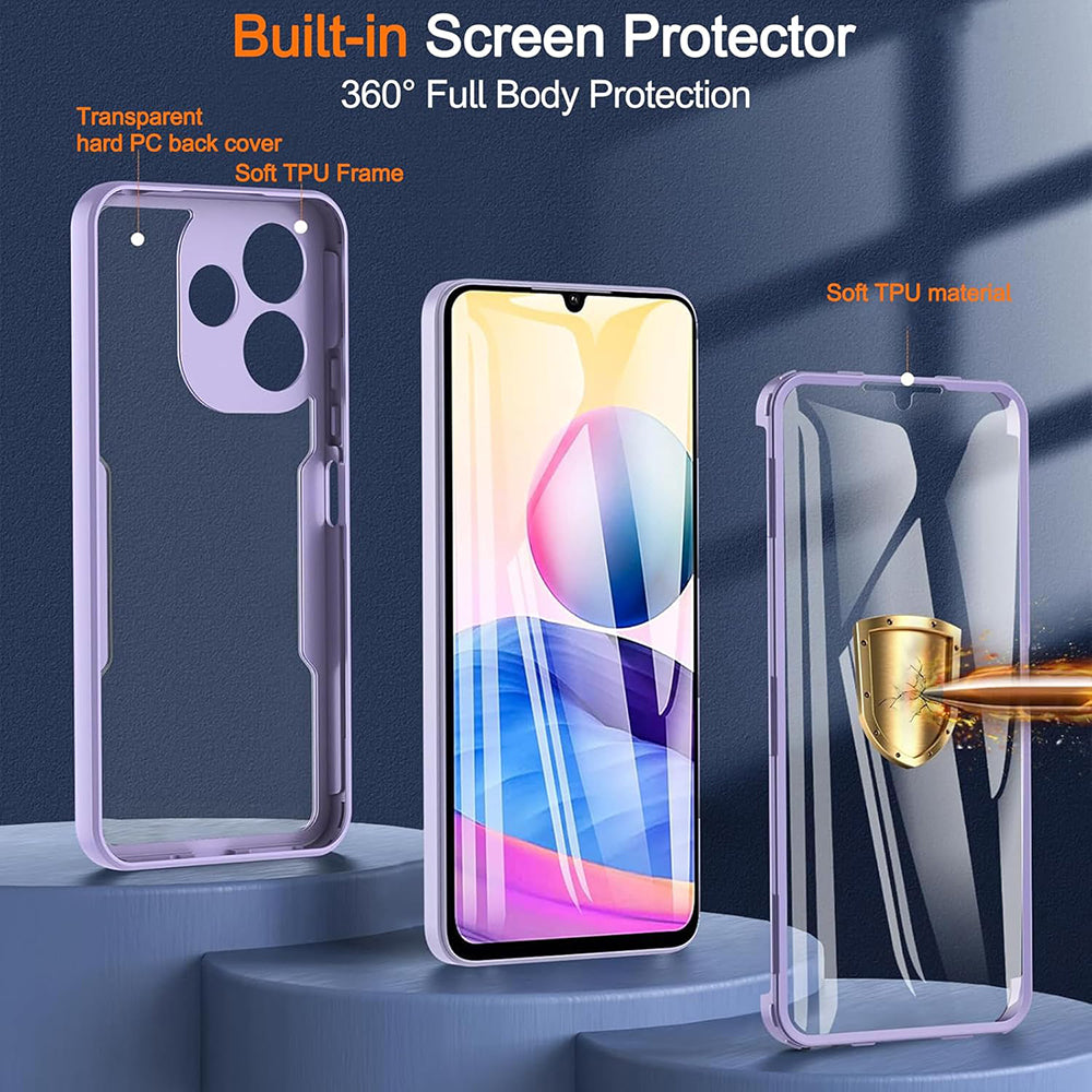 Калъф за Samsung Galaxy A06 A065, Techsuit, ColorVerse 360, Черен