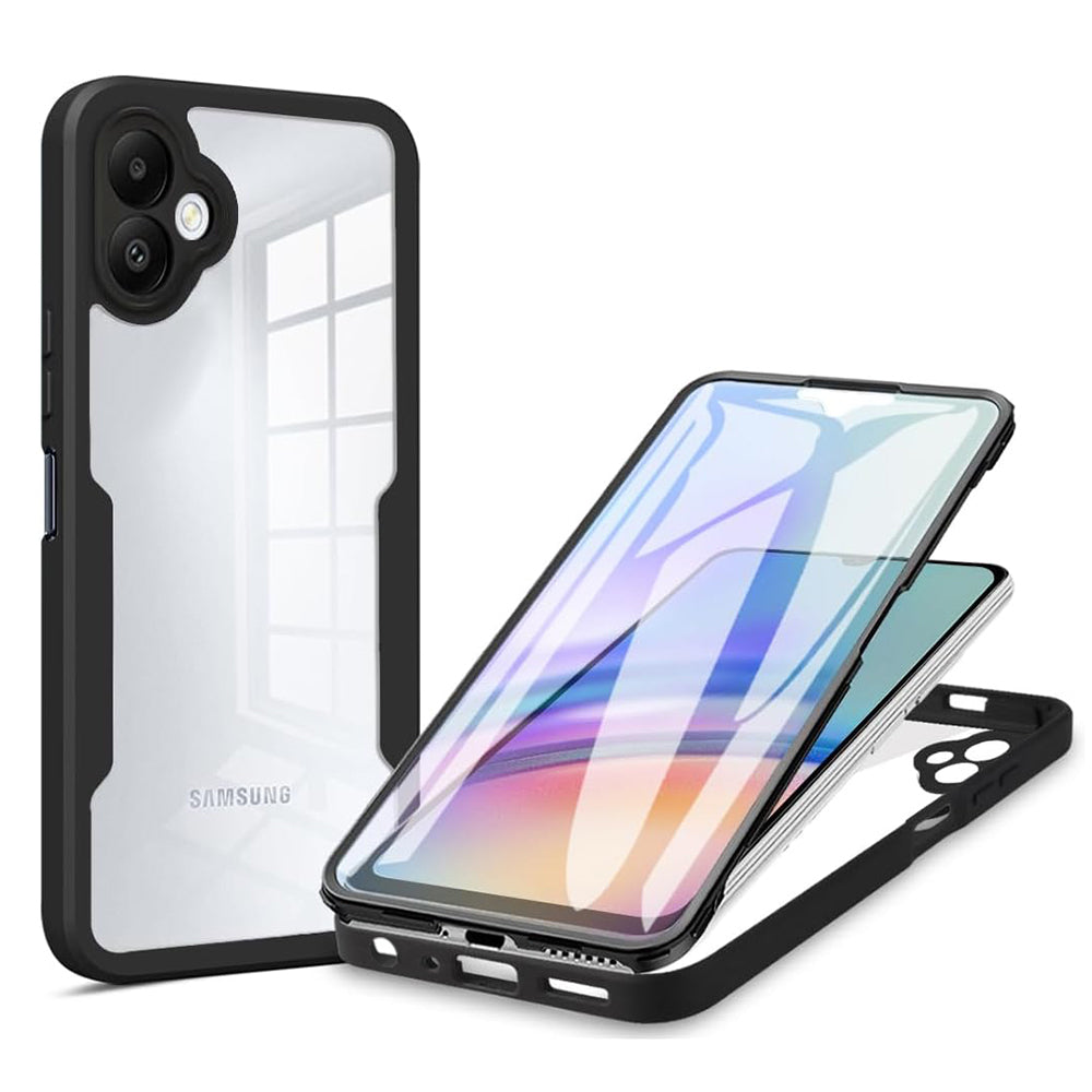 Калъф за Samsung Galaxy A06 A065, Techsuit, ColorVerse 360, Черен
