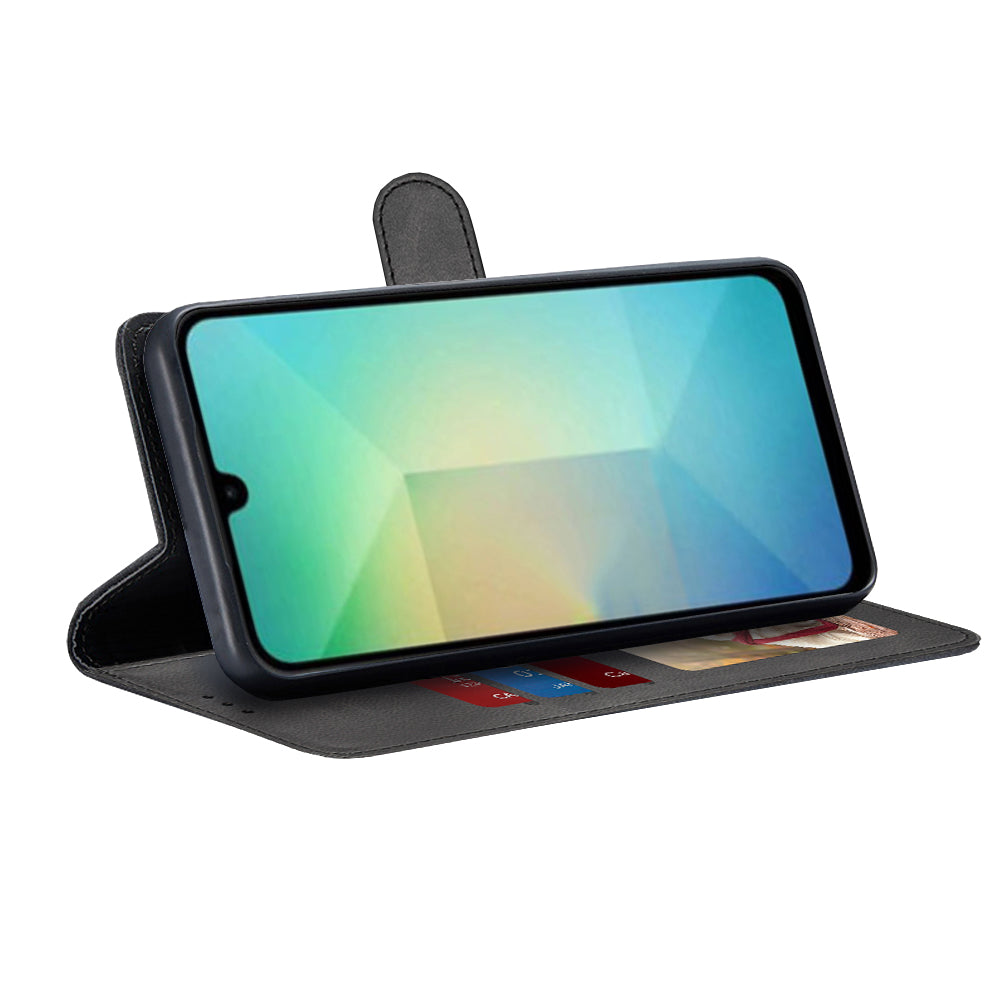 Калъф за Samsung Galaxy A06 A065, Techsuit, Diary Book, Черен
