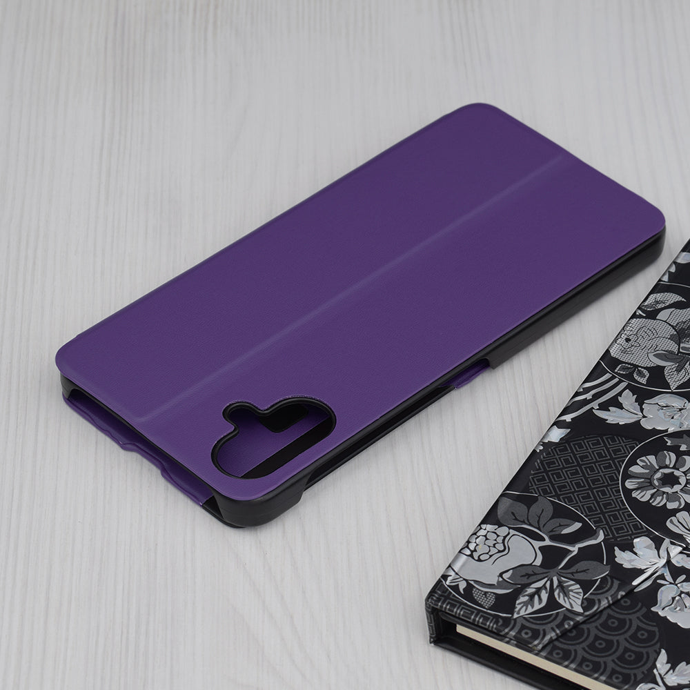 Калъф за Samsung Galaxy A06 A065, Techsuit, eFold, Лилав