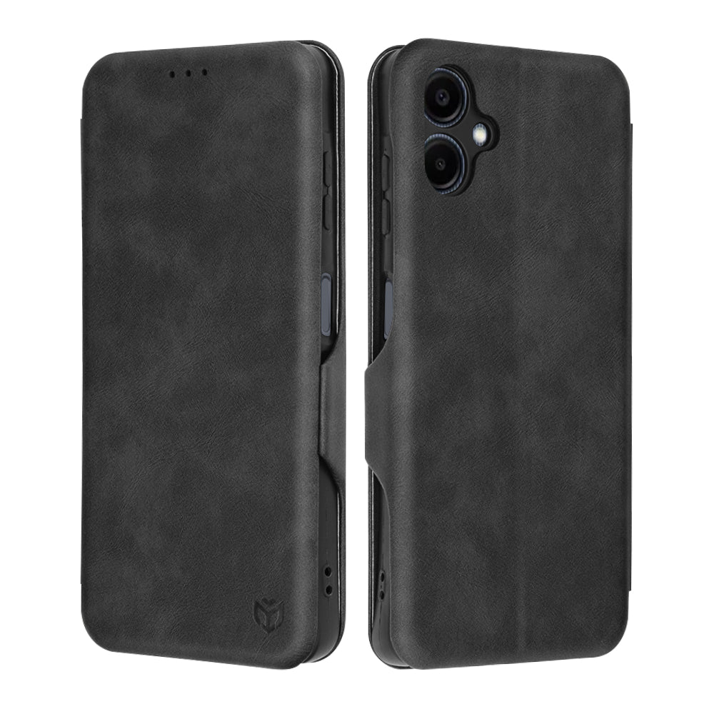 Калъф за Samsung Galaxy A06 A065, Techsuit, Safe Wallet Plus, Черен