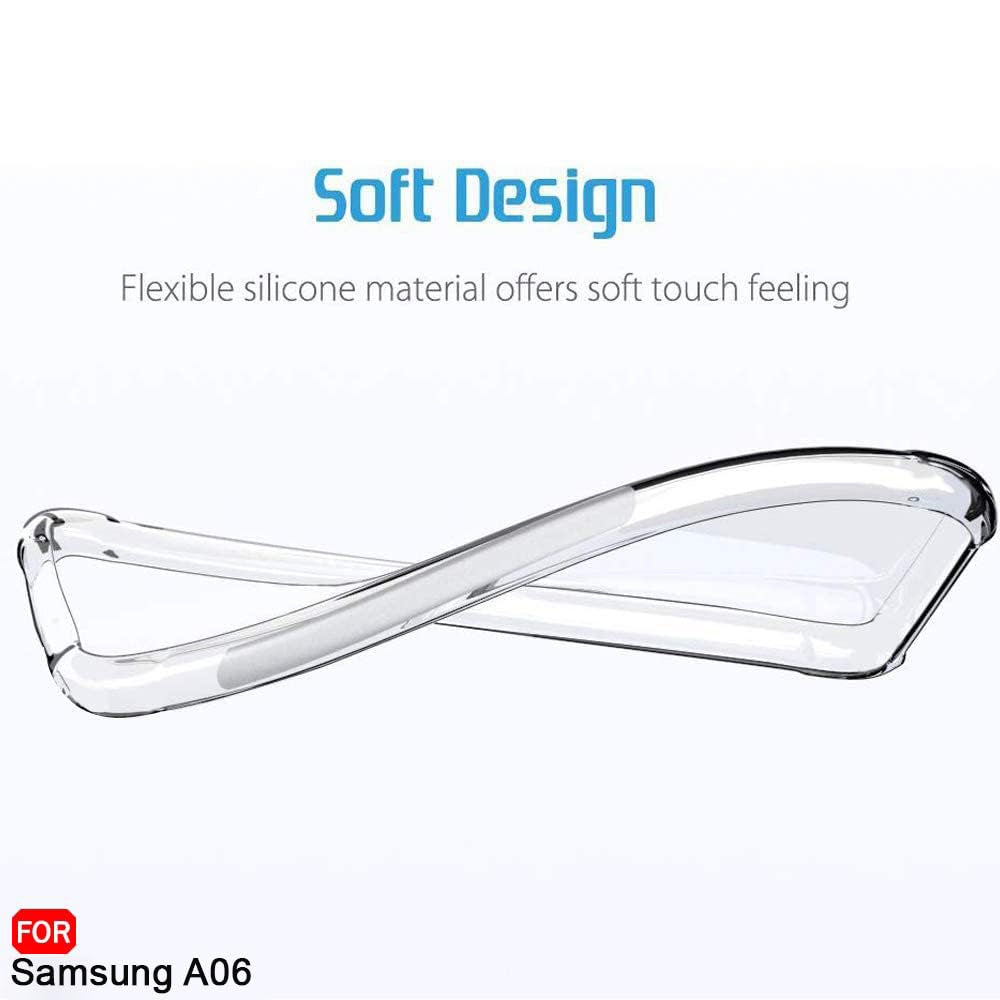 Калъф за Samsung Galaxy A06 A065, Techsuit, Shockproof Clear, Прозрачен