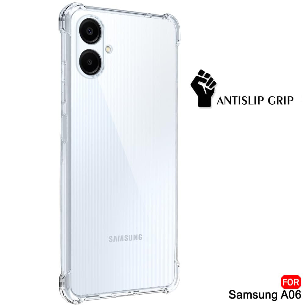 Калъф за Samsung Galaxy A06 A065, Techsuit, Shockproof Clear, Прозрачен