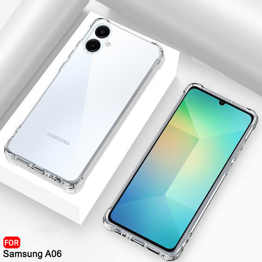 Калъф за Samsung Galaxy A06 A065, Techsuit, Shockproof Clear, Прозрачен
