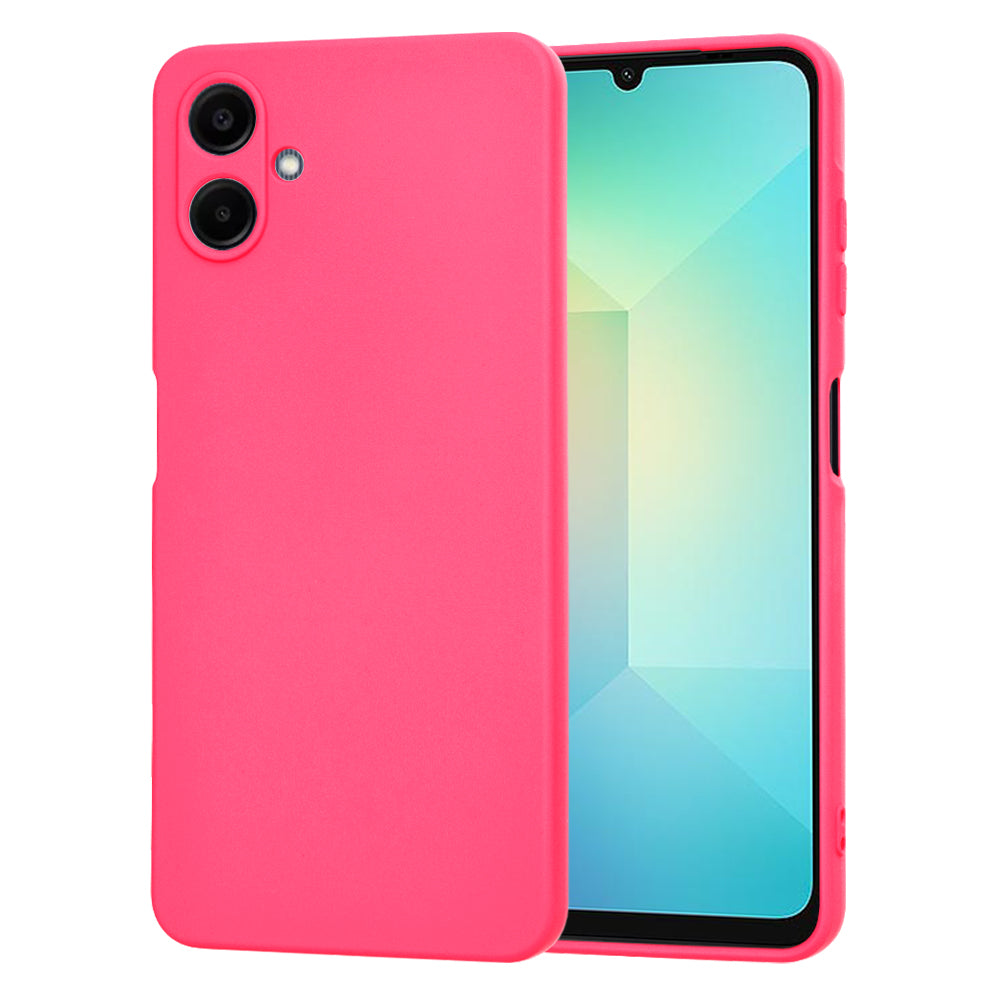 Калъф за Samsung Galaxy A06 A065, Techsuit, SoftFlex, Тъмно розов