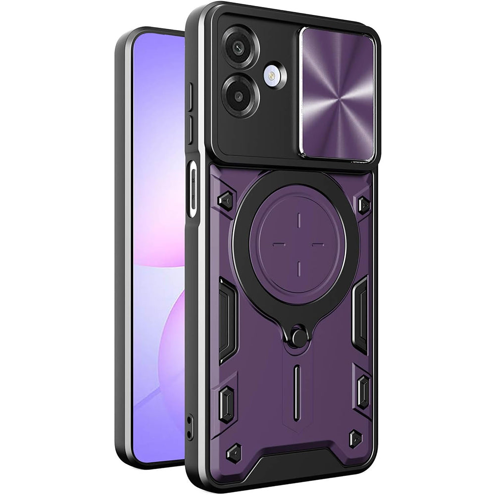 Калъф за Samsung Galaxy A07 4G A075, Techsuit, CamGuard Pro, Лилав