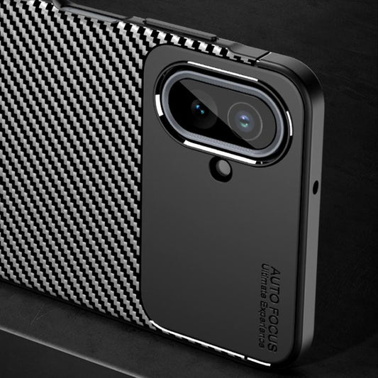 Калъф за Samsung Galaxy A07 4G A075, Techsuit, CarbonFiber, Черен