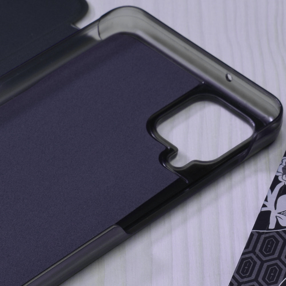 Калъф за Samsung Galaxy A12 Nacho A127 / A12 A125, Techsuit, eFold, Тъмносин
