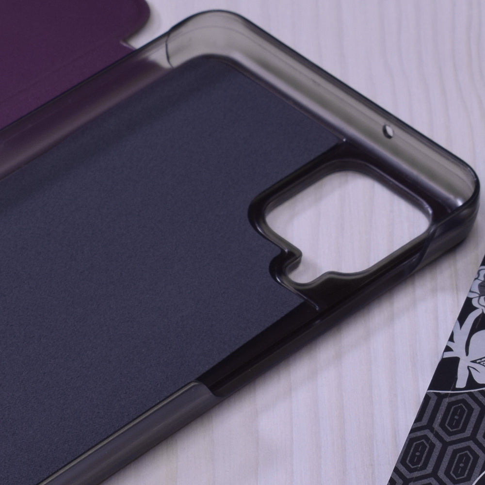 Калъф за Samsung Galaxy A12 Nacho A127 / A12 A125, Techsuit, eFold, Лилав