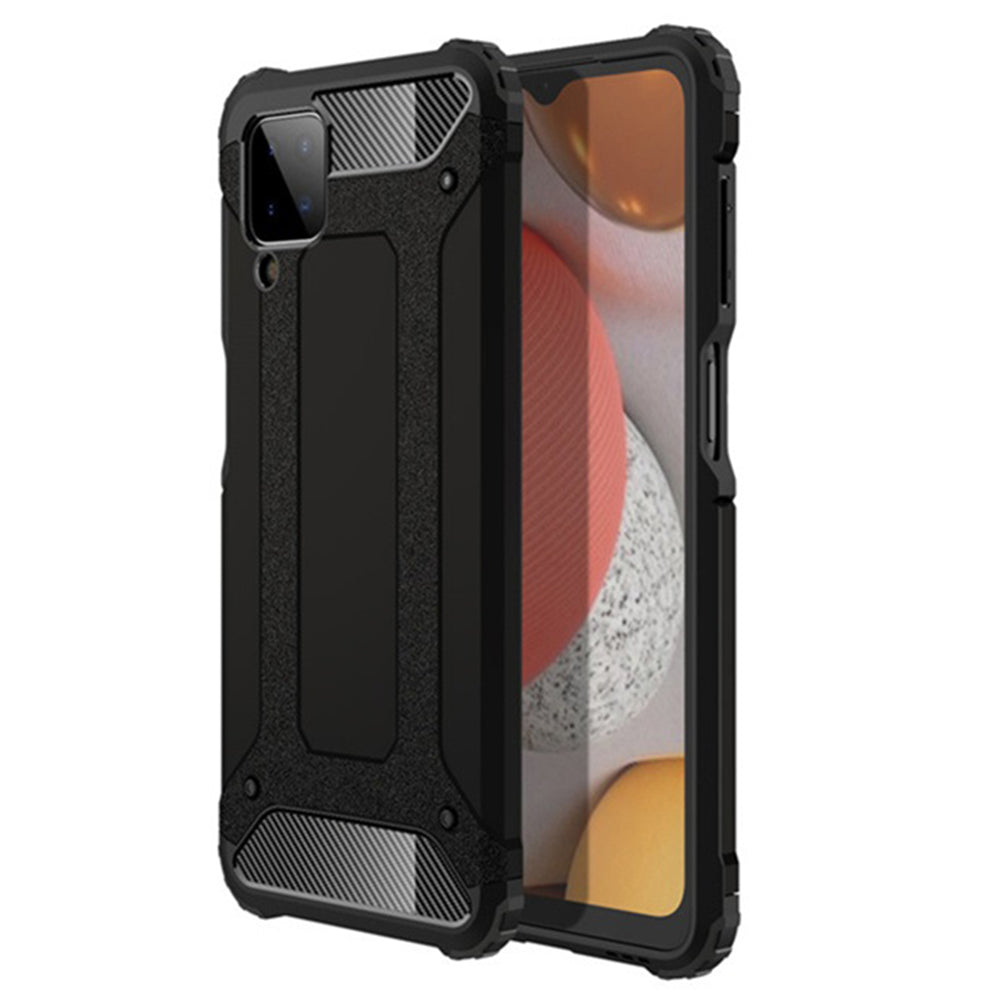 Калъф за Samsung Galaxy A12 Nacho A127 / A12 A125, Techsuit, Hybrid Armor, Черен