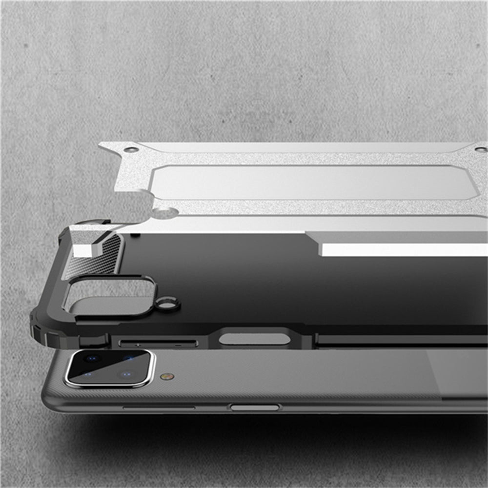 Калъф за Samsung Galaxy A12 Nacho A127 / A12 A125, Techsuit, Hybrid Armor, Черен