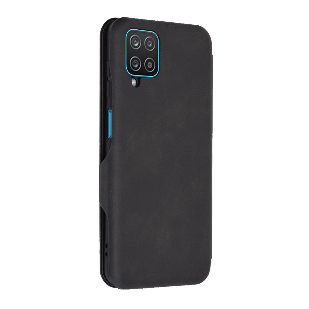 Калъф за Samsung Galaxy A12 Nacho A127 / A12 A125, Techsuit, Safe Wallet Plus, Черен