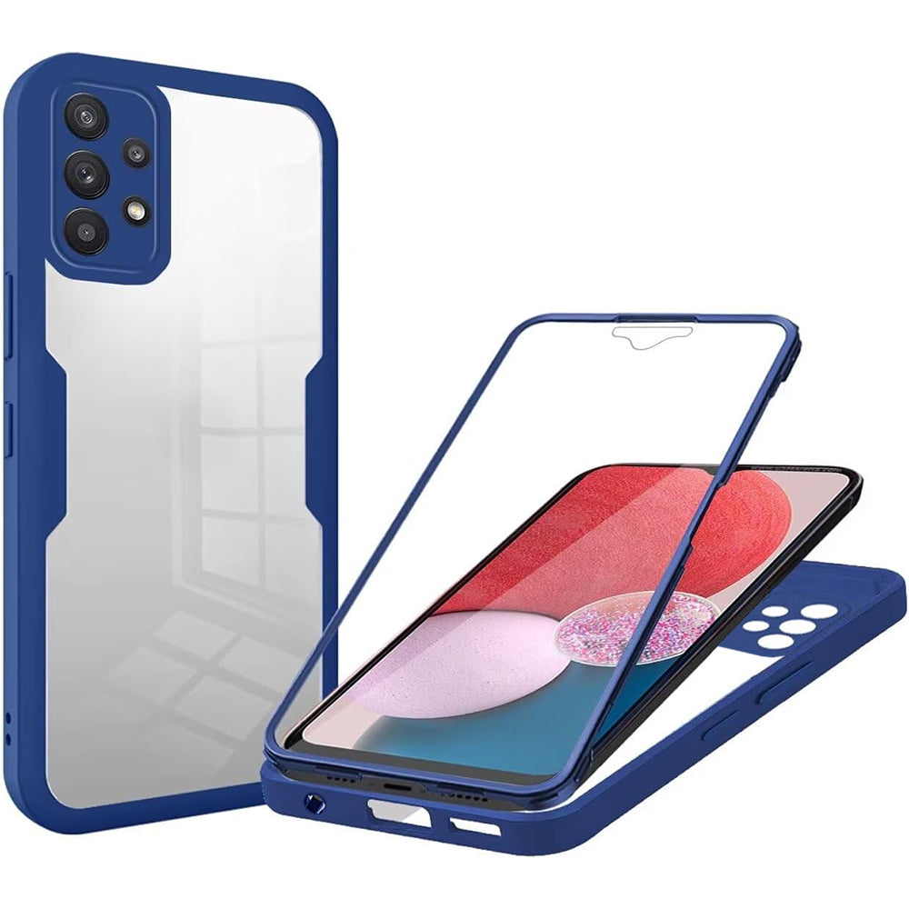 Калъф за Samsung Galaxy A13 A135, Techsuit, ColorVerse 360, Син
