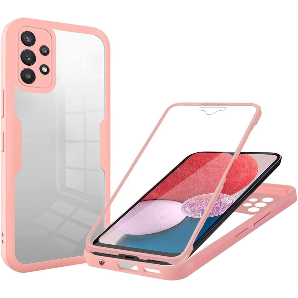 Калъф за Samsung Galaxy A13 A135, Techsuit, ColorVerse 360, Розов