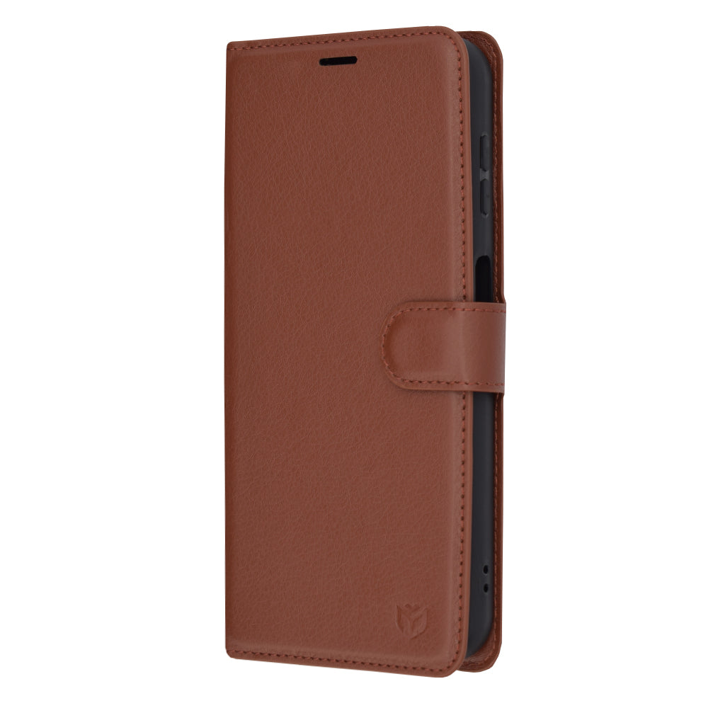 Калъф за Samsung Galaxy A14 A145 / A14 5G A146, Techsuit, Leather Folio, Кафяв