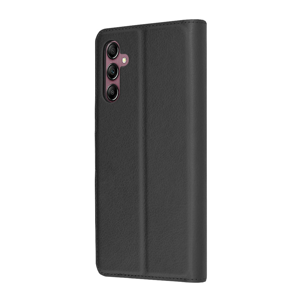 Калъф за Samsung Galaxy A14 A145 / A14 5G A146, Techsuit, Leather Folio, Черен