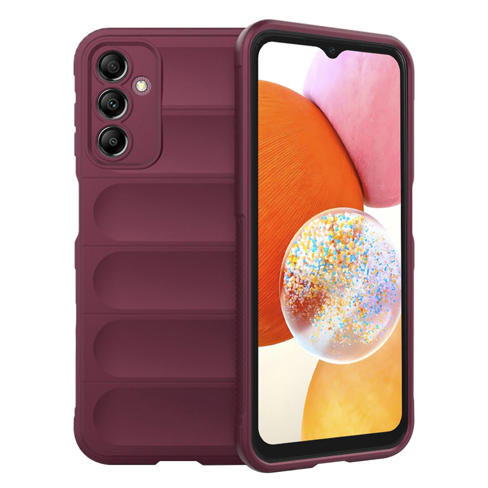 Калъф за Samsung Galaxy A14 A145 / A14 5G A146, Techsuit, Magic Shield, Бордо