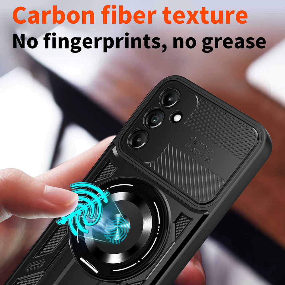 Калъф за Samsung Galaxy A14 A145 / A14 5G A146, Techsuit, RuggedCam, Черен