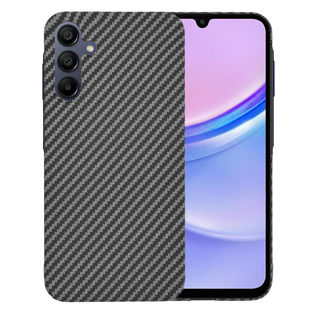 Калъф за Samsung Galaxy A15 5G A156 / A15 A155, Techsuit, Carbonite FiberShell, Черен