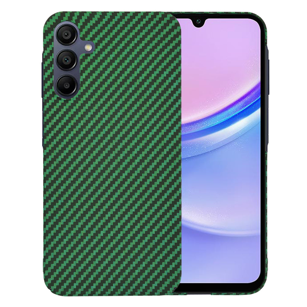 Калъф за Samsung Galaxy A15 5G A156 / A15 A155, Techsuit, Carbonite FiberShell, Зелен
