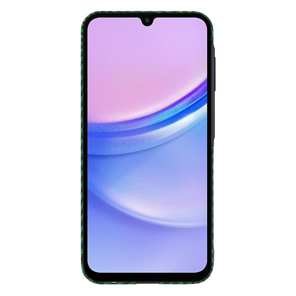 Калъф за Samsung Galaxy A15 5G A156 / A15 A155, Techsuit, Carbonite FiberShell, Зелен
