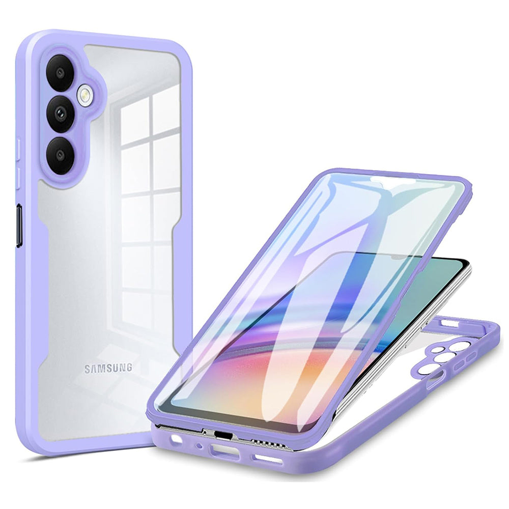 Калъф за Samsung Galaxy A15 5G A156 / A15 A155, Techsuit, ColorVerse 360, Лилав